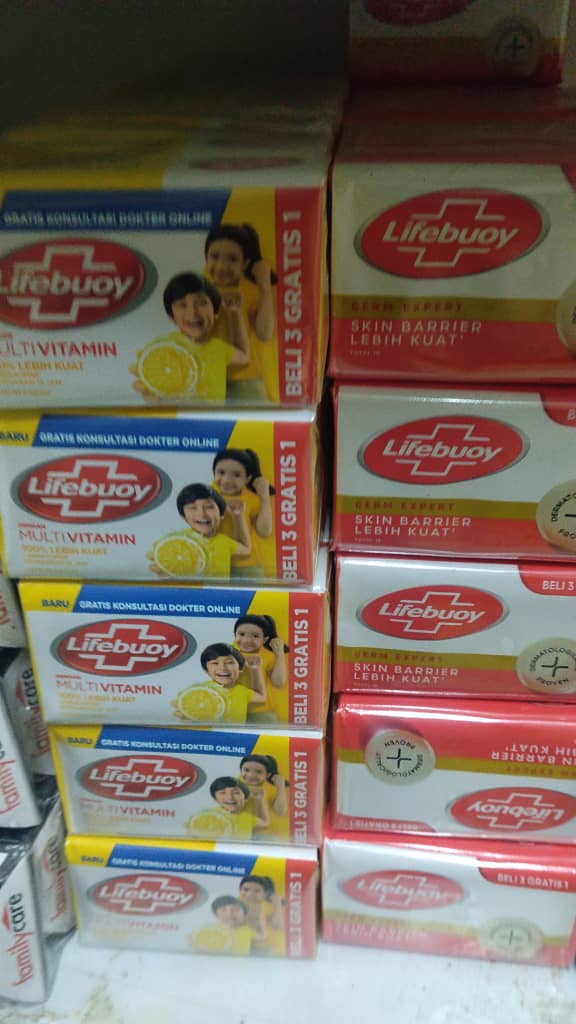 Lifebuoy MULTIVITAMIN SKIN BARRIER Soap (3+1 Pack) BELI 3 GRATIS 1