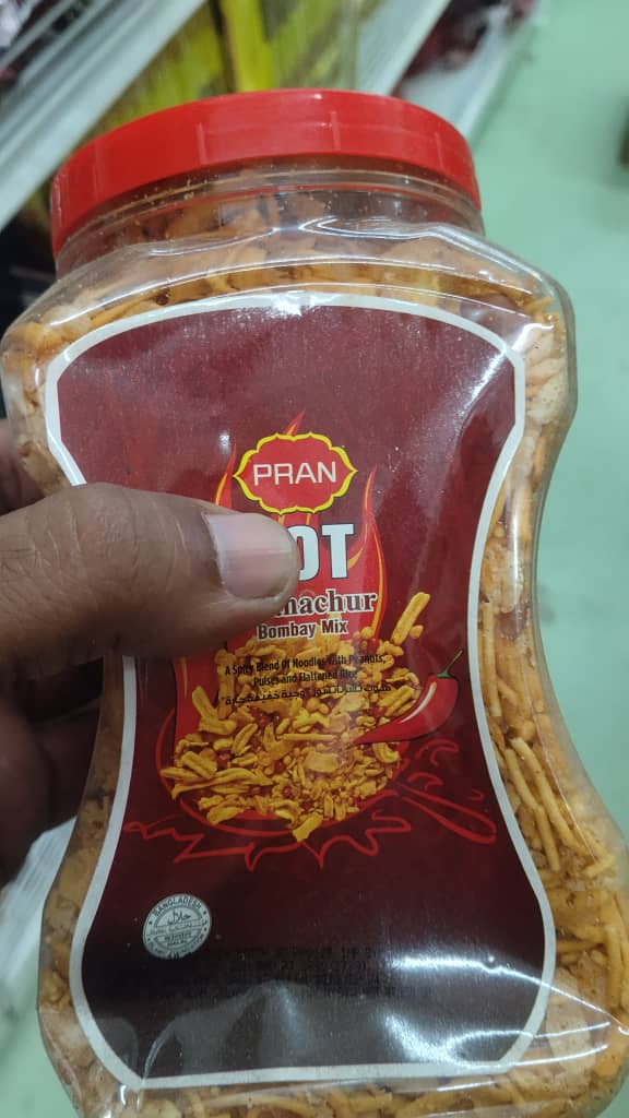 PRAN Hot Chanachur (Bombay Mix Spice Noodles)